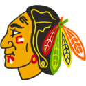 1986 Chicago Black Hawks Logo